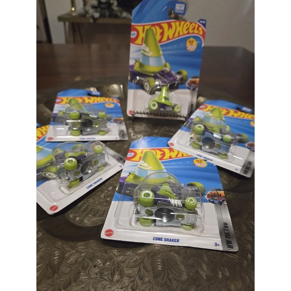 Hot Wheels Cone Shaker Lot Of 5